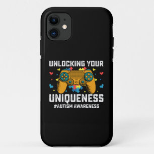Ontgrendel je uniciteit Autisme Gamen Gamer Case-Mate iPhone Case