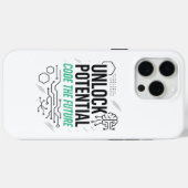 Ontgrendel potentiële toekomstige Hoesjes van code (Achterkant (horizontaal))