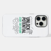 Ontgrendel potentiële toekomstige Hoesjes van code iPhone Hoesje (Achterkant horizontaal)