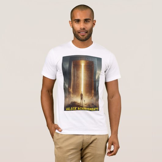 Ontgrendel prestaties t-shirt (Voorkant volledig)