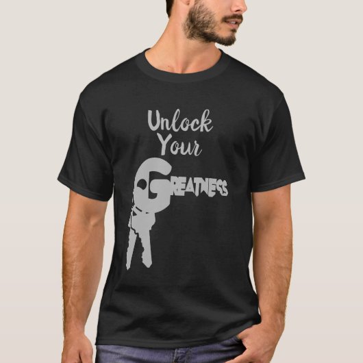 Ontgrendel uw grote T-shirt (Voorkant)