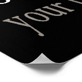 Ontgrendel uw Poster in de geest (zwart) (Hoek)