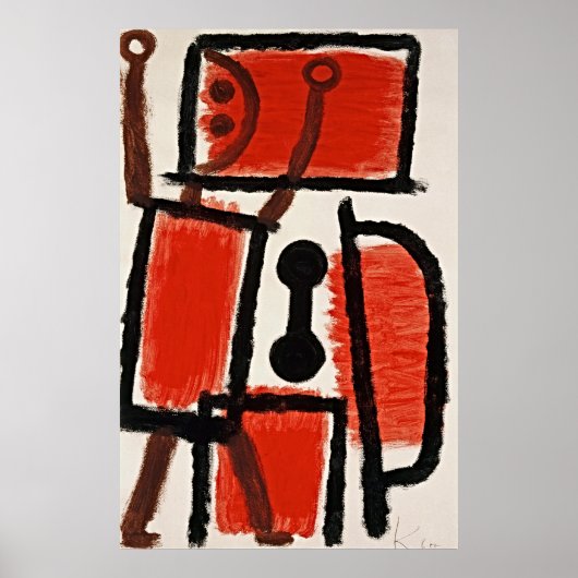 Ontgrendel uw ruimte met Paul Klee Art Poster (Voorkant)