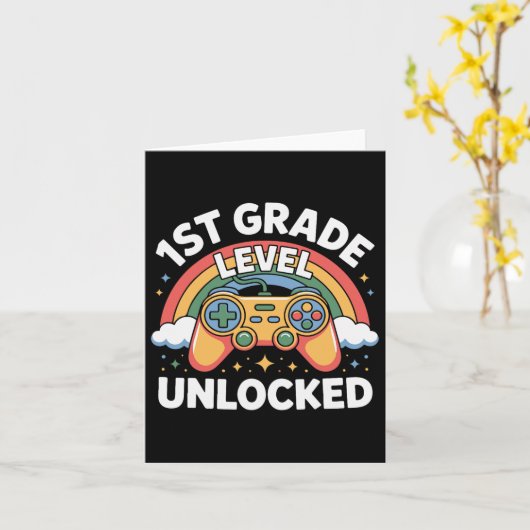 Ontgrendeld 1e klas niveau controller eerste dag v kaart (Gele Bloem)