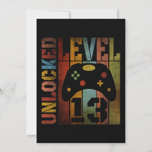 ONTGRENDELDE LEVEL 13 KAART (Voorkant)