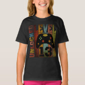 ONTGRENDELDE LEVEL 13 T-SHIRT (Voorkant)