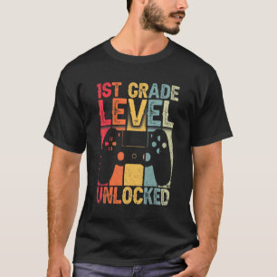 ontgrendelde videogame van de eerste graad Rug T T-shirt