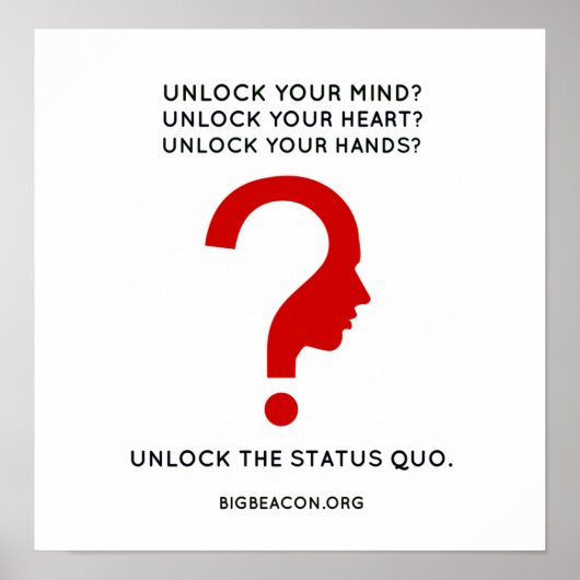 Ontgrendelen - Poster (Voorkant)