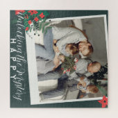 Ontgrendelen van de mysterieuze kerstpuzzel legpuzzel (Horizontaal)