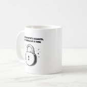 Ontgrendelende Data Geheimen Formule Analytics Wiz Koffiemok (Voorkant links)