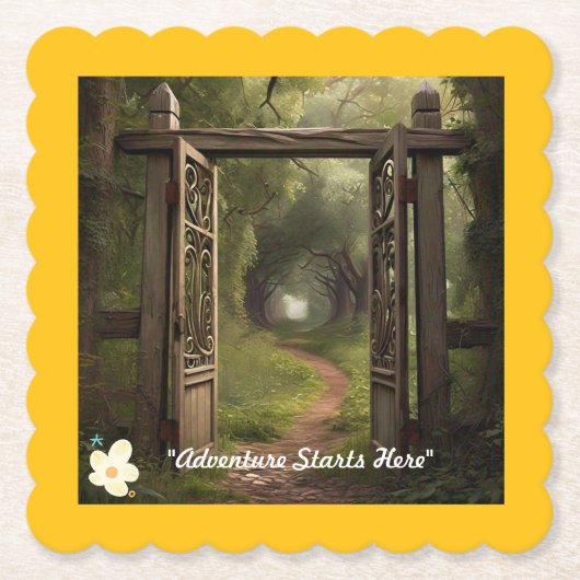 "Ontgrendelingspotentieel" Kartonnen Onderzetters (Voorkant)