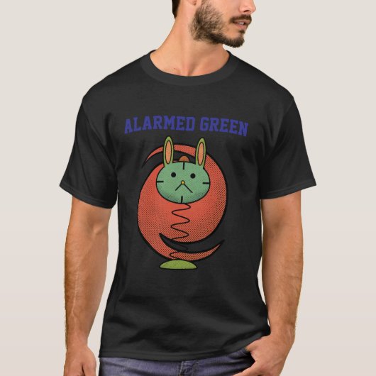 Ontgroenste Grappige Kat Oranje T-shirt (Voorkant)