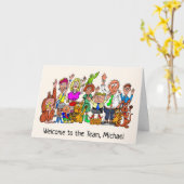 Onthaal aan de Cartoon van de Naam van de Douane Kaart (Gele Bloem)