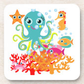 Onthaal aan de Oceaan Bier Onderzetter (Voorkant)