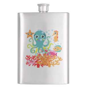 Onthaal aan de Oceaan Heupfles