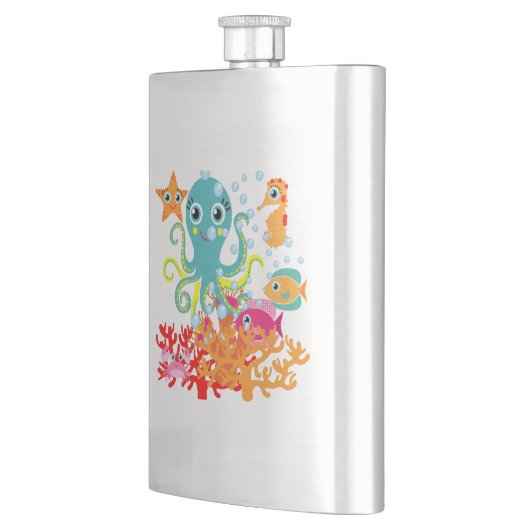 Onthaal aan de Oceaan Heupfles (Links)