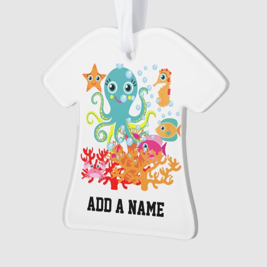 Onthaal aan de Oceaan Ornament (voorkant)