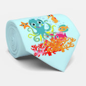 Onthaal aan de Oceaan Stropdas (Opgerold)