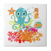 Onthaal aan de Oceaan Tegeltje (Voorkant)