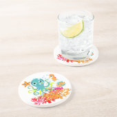 Onthaal aan de Oceaan Zandsteen Onderzetter (Zijkant)