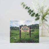 Onthaal aan Hana Briefkaart (Staand voorkant)