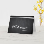 Onthaal aan het Briefkaart van het Team Chalkboard (Gele Bloem)