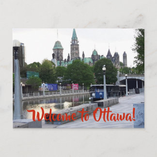 ONTHAAL AAN HET BRIEFKAART VAN OTTAWA