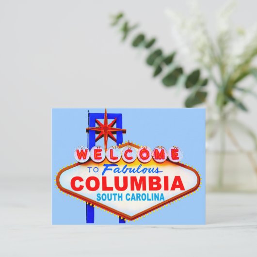 Onthaal aan het Fabelachtige Briefkaart van Sc van (Staand voorkant)