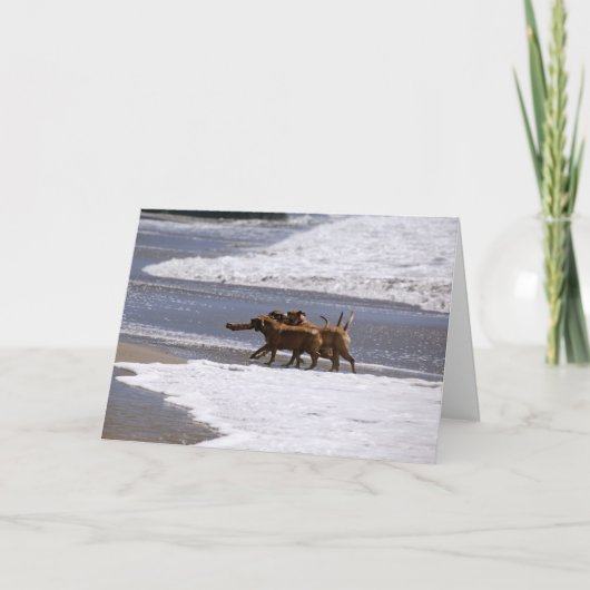 Onthaal aan het team! kaart (Voorkant)