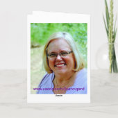 Onthaal aan onze kerk bedankkaart (Achterkant)