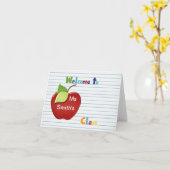 Onthaal aan student van leraarsKaart Kaart (Gele Bloem)