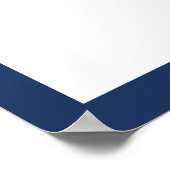 Onthaal binnenbordbord 32 x 48 poster (Hoek)