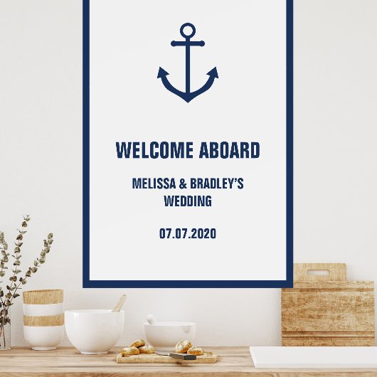 Onthaal binnenbordbord 32 x 48 poster (Keuken)