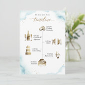 Onthaal en tijdlijn van de Kaart van het Stusty Bl (Staand voorkant)