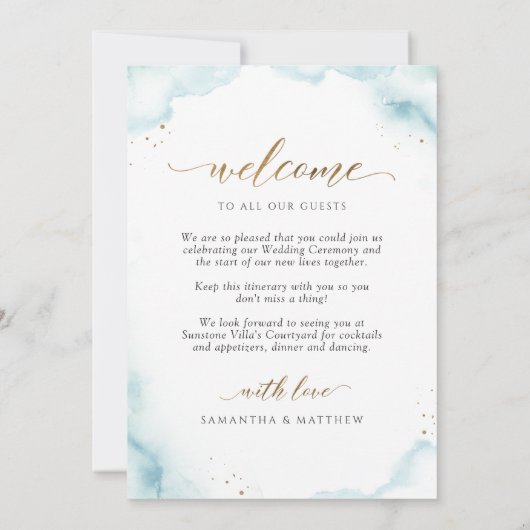 Onthaal en tijdlijn van de Kaart van het Stusty Bl (Achterkant)