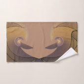 Ontheffende Aardetone Designer Handdoek (Handdoek)
