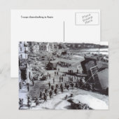 Ontheffende troepen uit de Tweede Wereldoorlog Briefkaart (Voorkant / Achterkant)