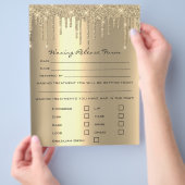 Ontheffingsformulier aansprakelijkheid waxen ontha flyer (Hand)