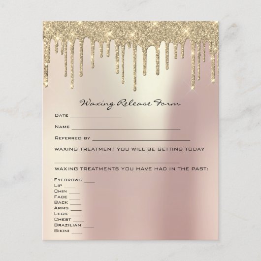 Ontheffingsformulier Harsdepilatie Aansprakelijkhe Flyer (Voorkant)