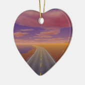 OnTheRoadOpnieuw - Eenmalige trucker Keramisch Ornament (Links)