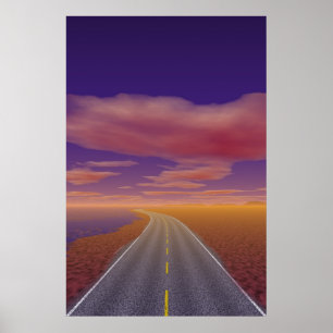 OnTheRoadOpnieuw - Eenmalige trucker Poster