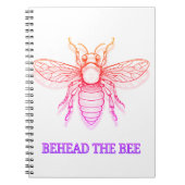 Onthoofd de bij notitieboek (Voorkant)