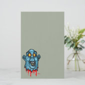 Onthoofde Man 00 Briefpapier (Staand voorkant)