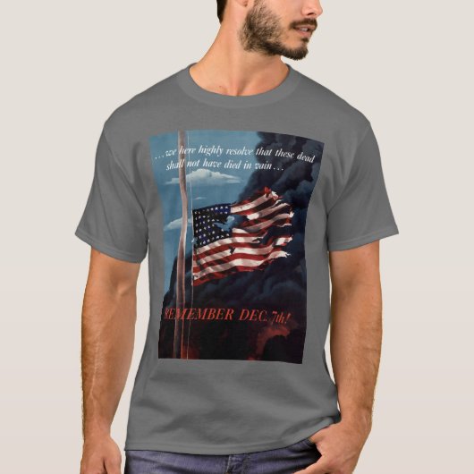 Onthoud 7 december t-shirt (Voorkant)