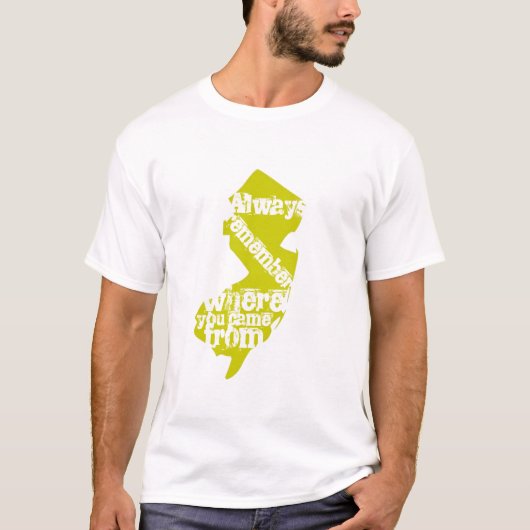 Onthoud altijd t-shirt (Voorkant)