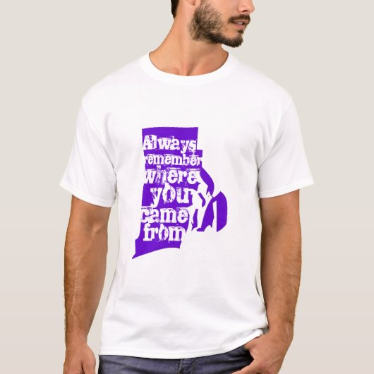 Onthoud altijd t-shirt (Voorkant)