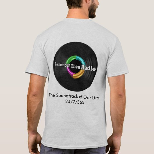 Onthoud dan Radio Logo T-shirt (Achterkant)