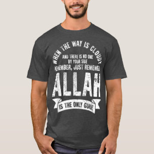Onthoud dat de islamitische godsdienst van Allah F T-shirt