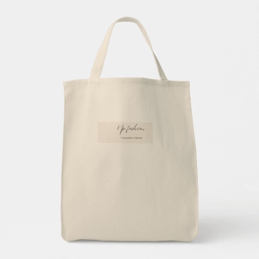 Onthoud dat dit geluk koopt tote bag (Achterkant)