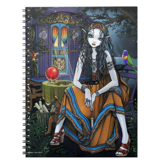 Onthoud dat ik een Bohemian Gypsy Teller-laptop he Notitieboek (Voorkant)